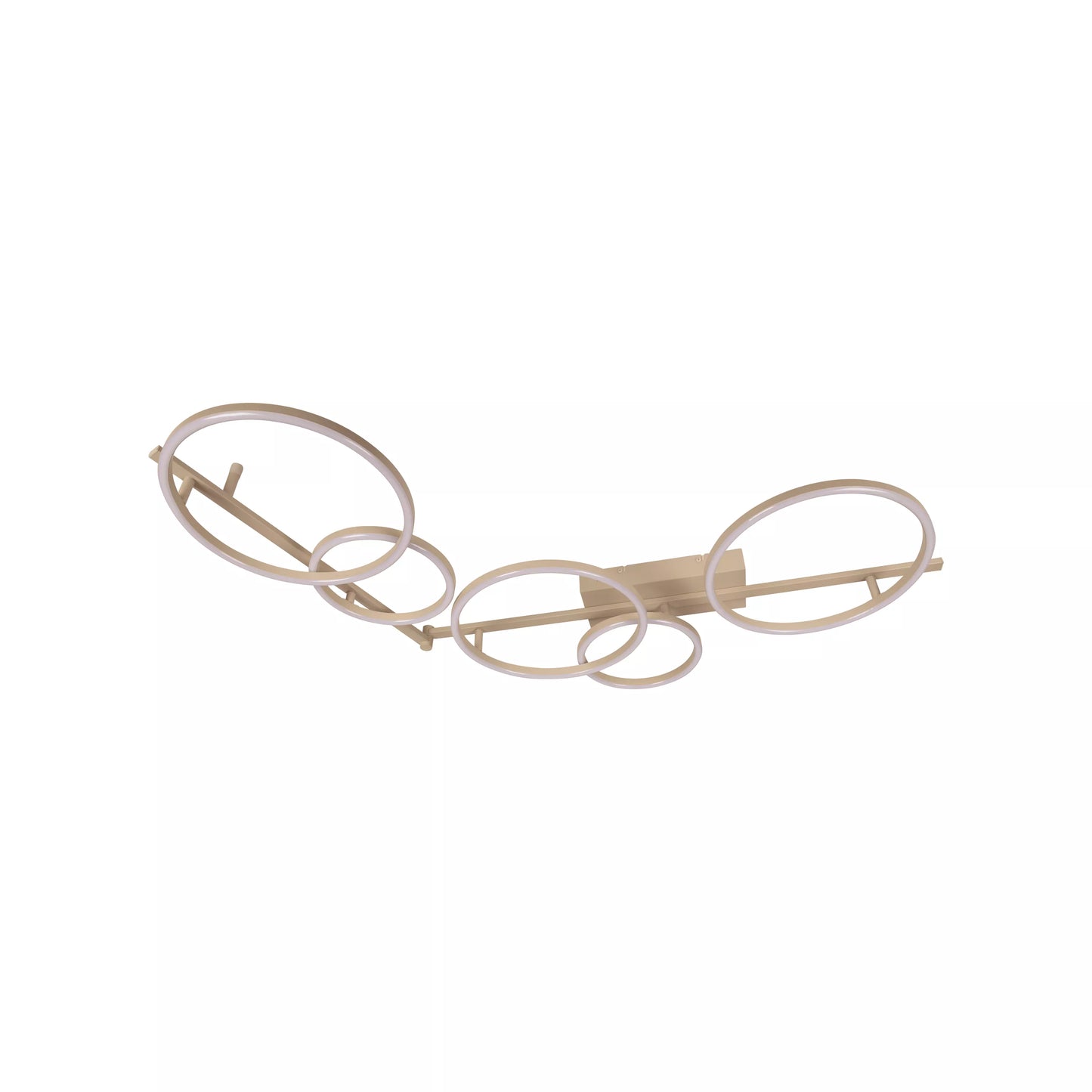 Lucide NICOLA - Flush ceiling light - LED - CCT - 1x37W 2700K/4000K - Taupe | Essential