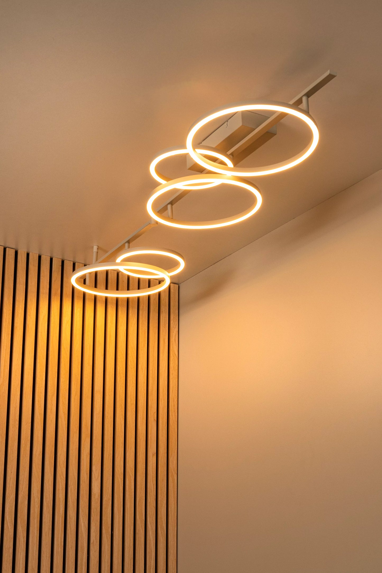 Lucide NICOLA - Flush ceiling light - LED - CCT - 1x37W 2700K/4000K - Taupe | Essential