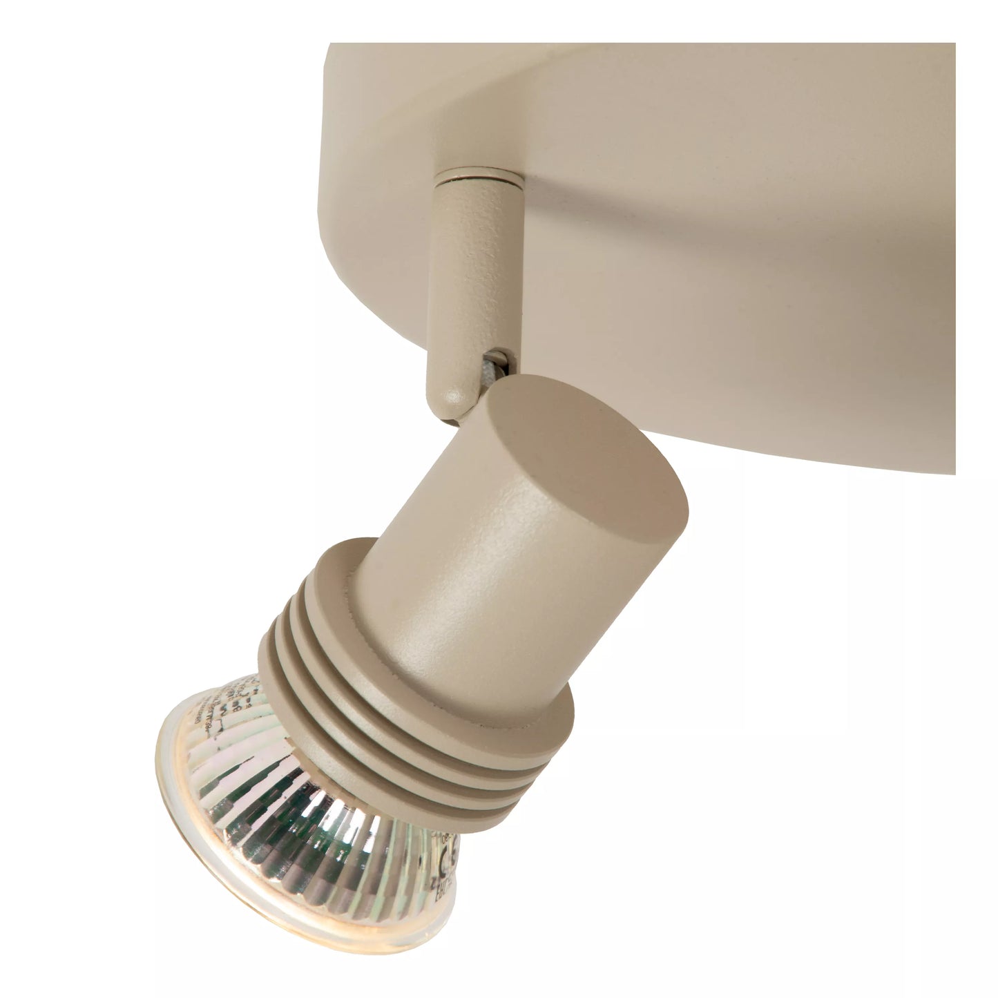 Lucide KIANTI - Ceiling spotlight - Ø 15 cm - 2xGU10 - Taupe