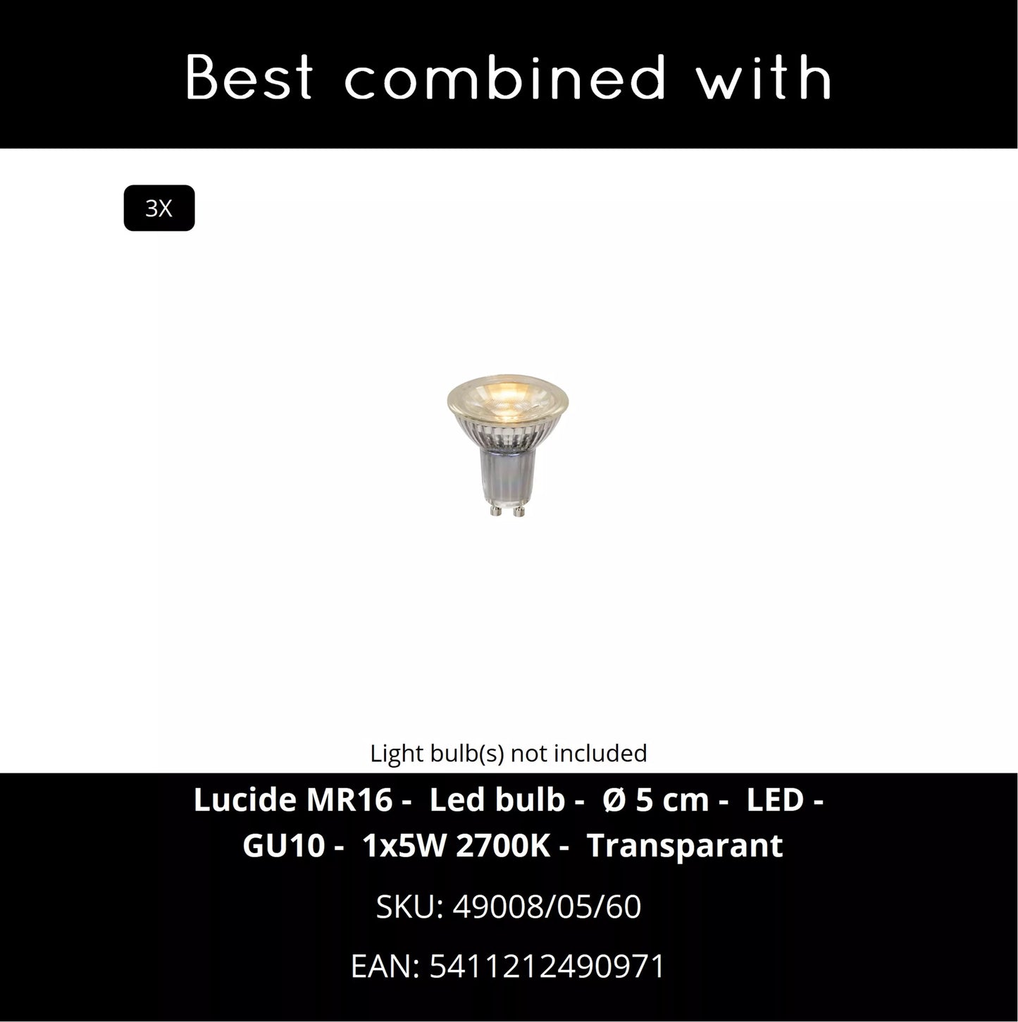 Lucide KIANTI - Ceiling spotlight - Ø 21 cm - 3xGU10 - Taupe