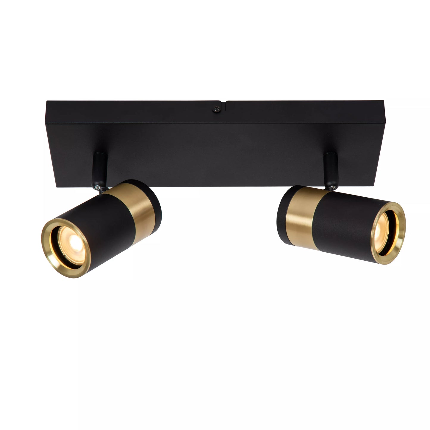 Lucide GORIK - Ceiling spotlight - 2xGU10 - Black