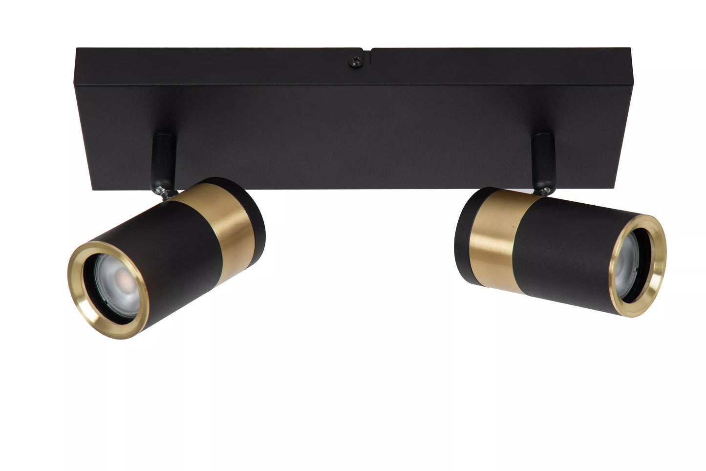 Lucide GORIK - Ceiling spotlight - 2xGU10 - Black