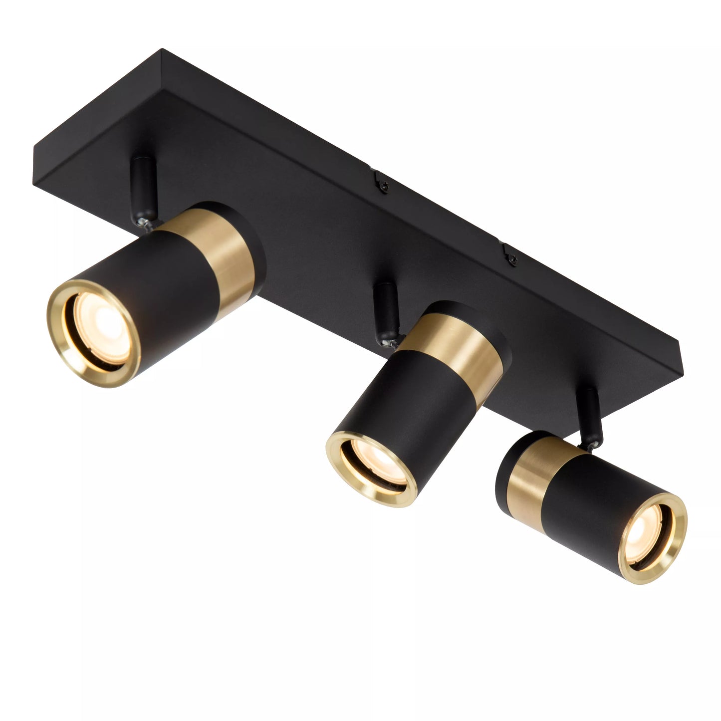 Lucide GORIK - Ceiling spotlight - 3xGU10 - Black