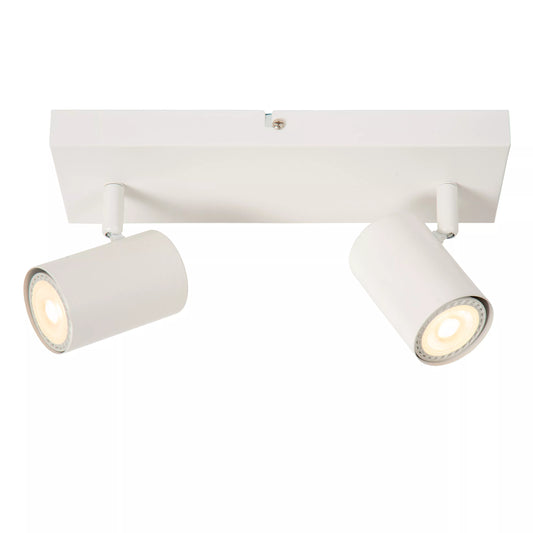 Lucide AMIGO - Ceiling spotlight - 2xGU10 - White