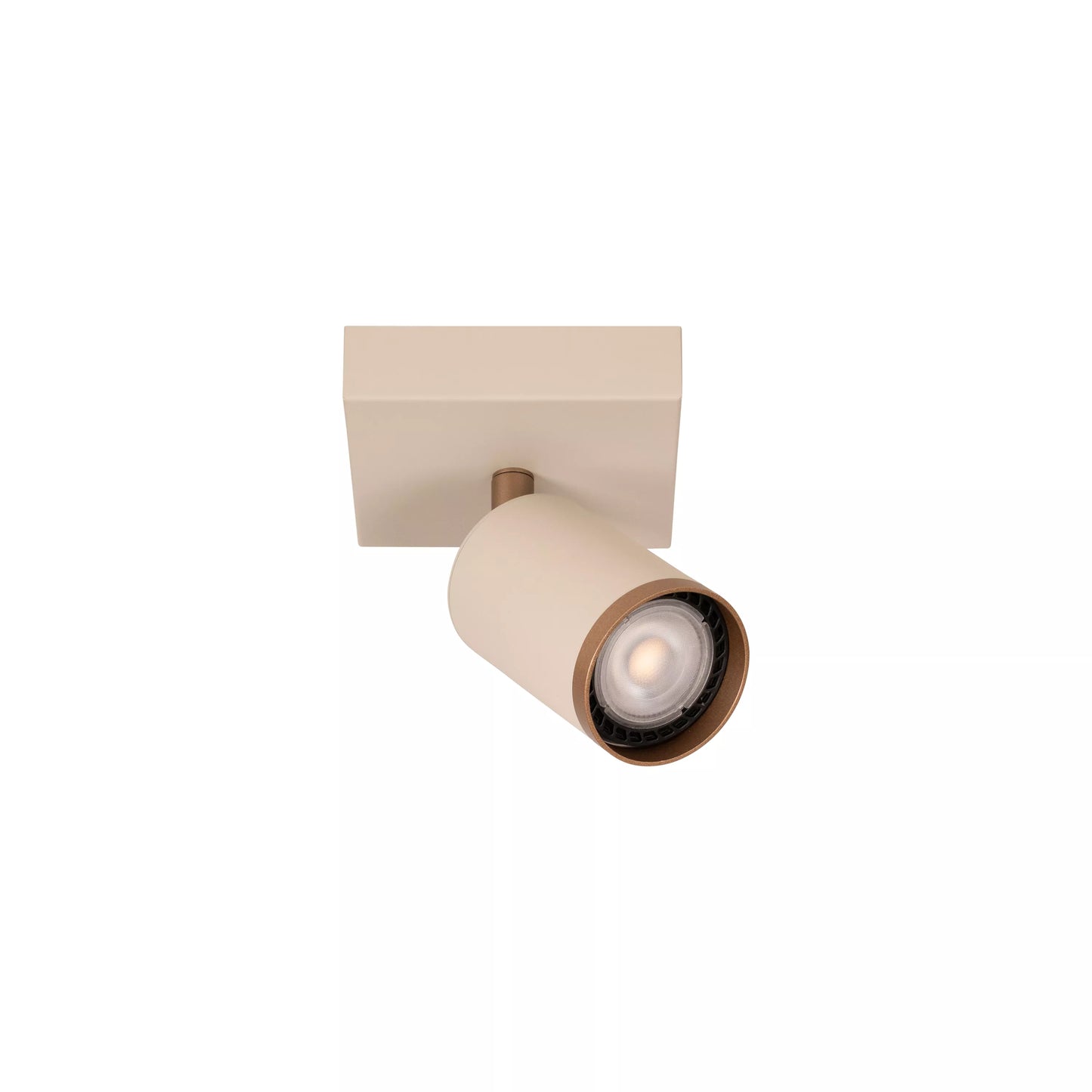 Lucide REGINA - Ceiling spotlight - 1xGU10 - Taupe | Essential