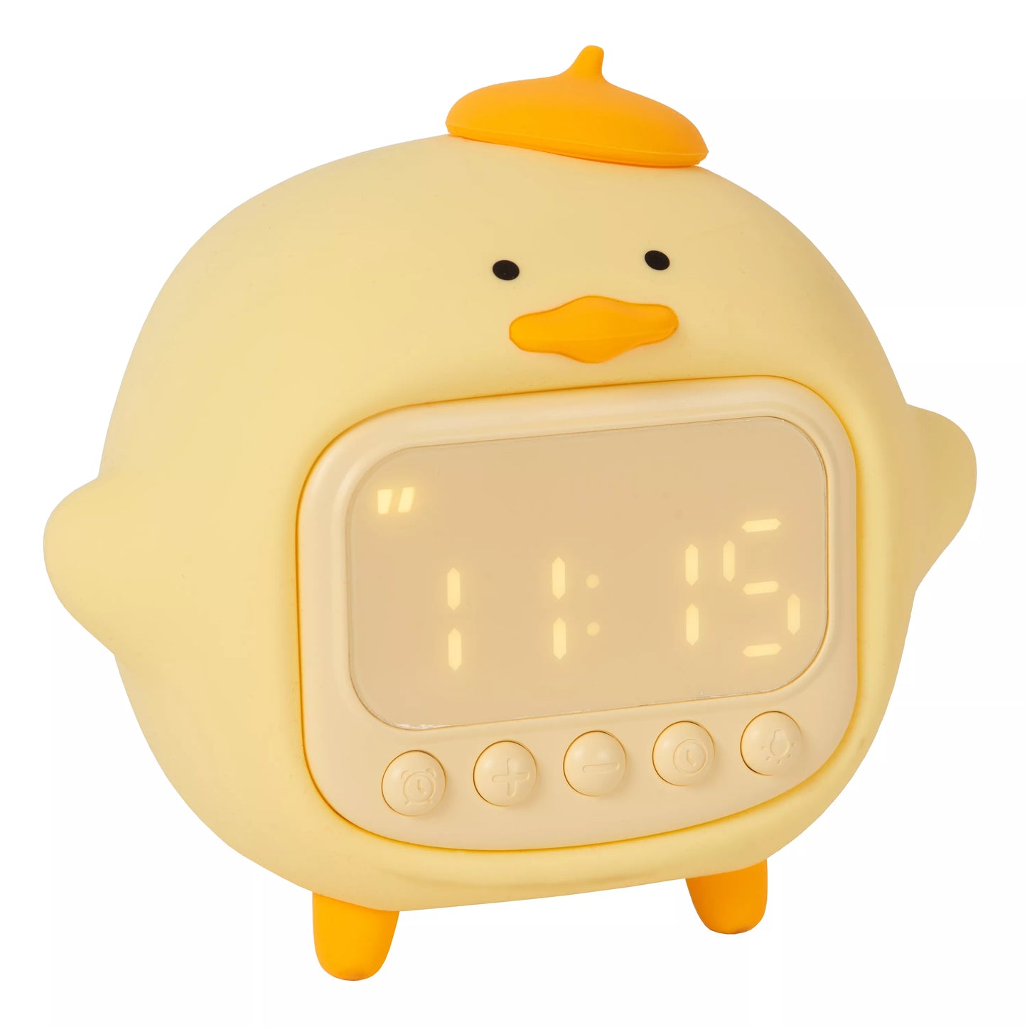 Lucide PINCHA DUCK - Rechargeable Night light Children - Battery pack- LED 3 StepDim - 1x1,5W 2100K - With music feature - Yellow | Essential