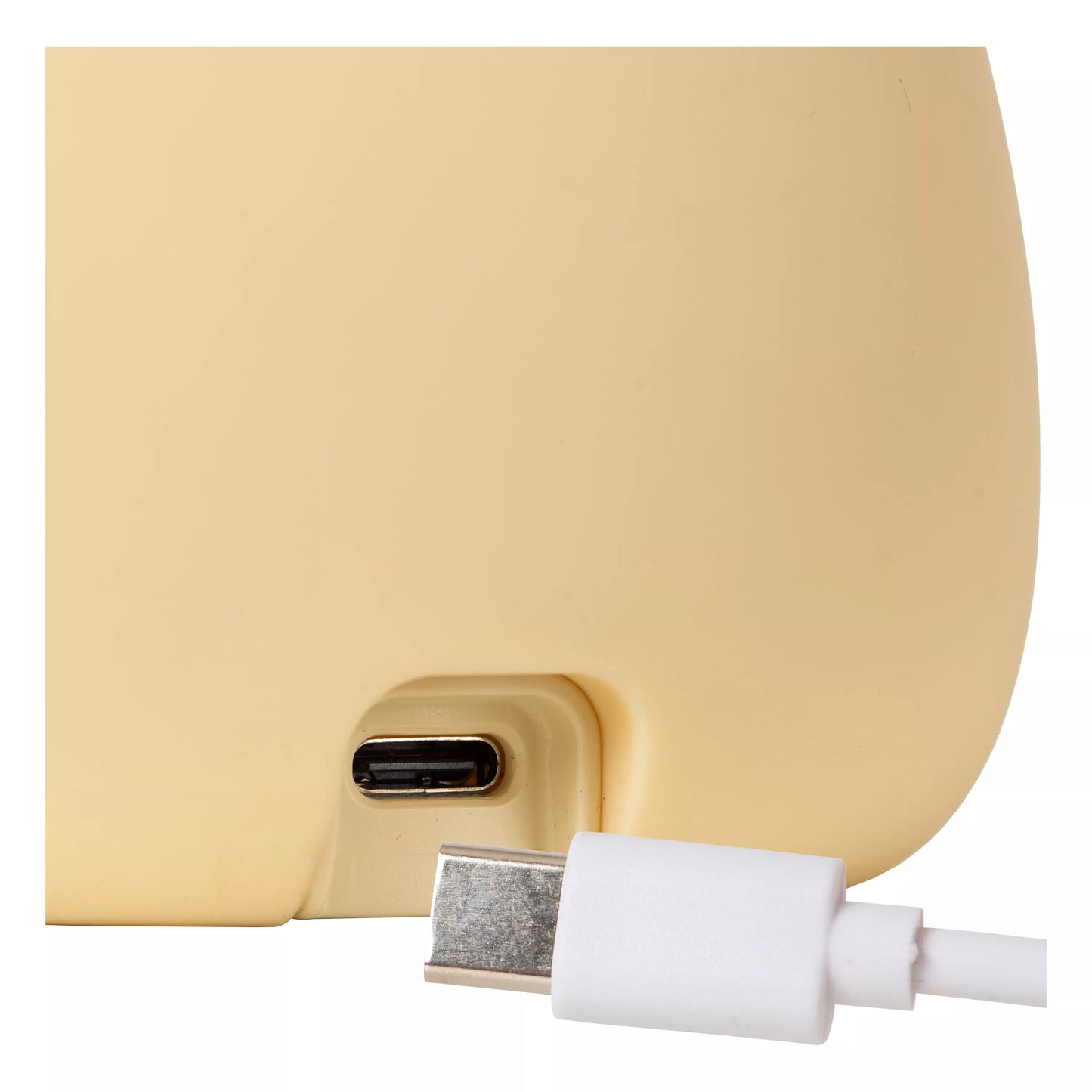 Lucide PINCHA CAPYBARA - Rechargeable Table lamp Children - Battery pack- LED 3 StepDim - 1x0,5W 2100K - Cream | Essential