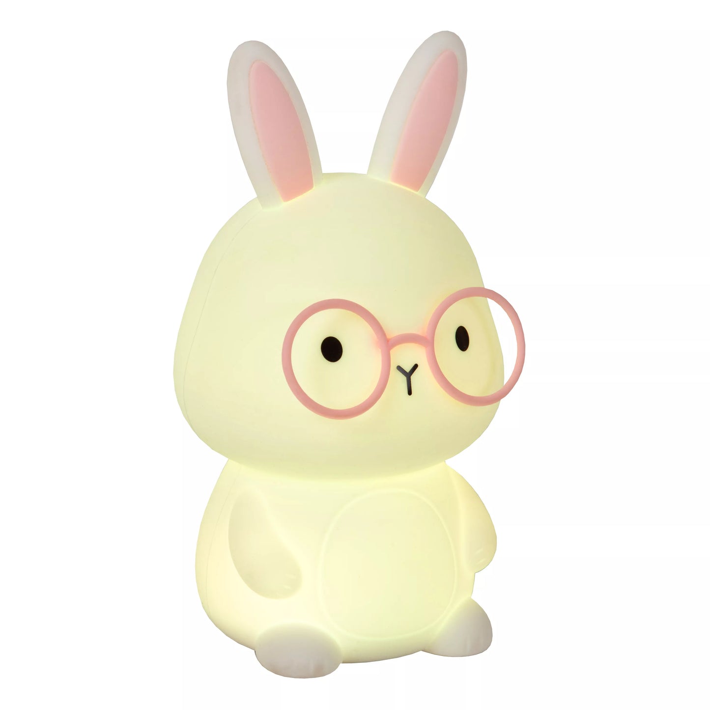 Lucide PINCHA RABBIT - Rechargeable Table lamp Children - Battery pack- LED 3 StepDim - Rgb - White | Essential
