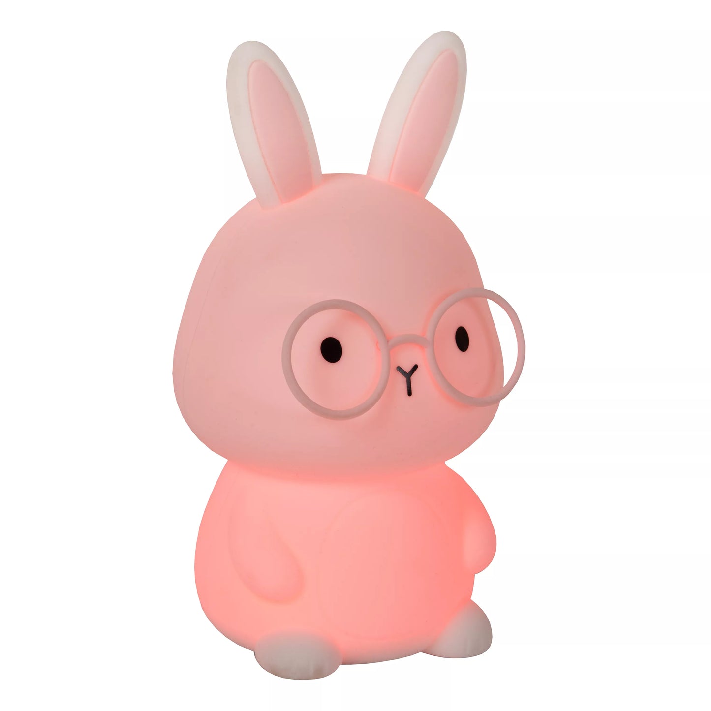 Lucide PINCHA RABBIT - Rechargeable Table lamp Children - Battery pack- LED 3 StepDim - Rgb - White | Essential
