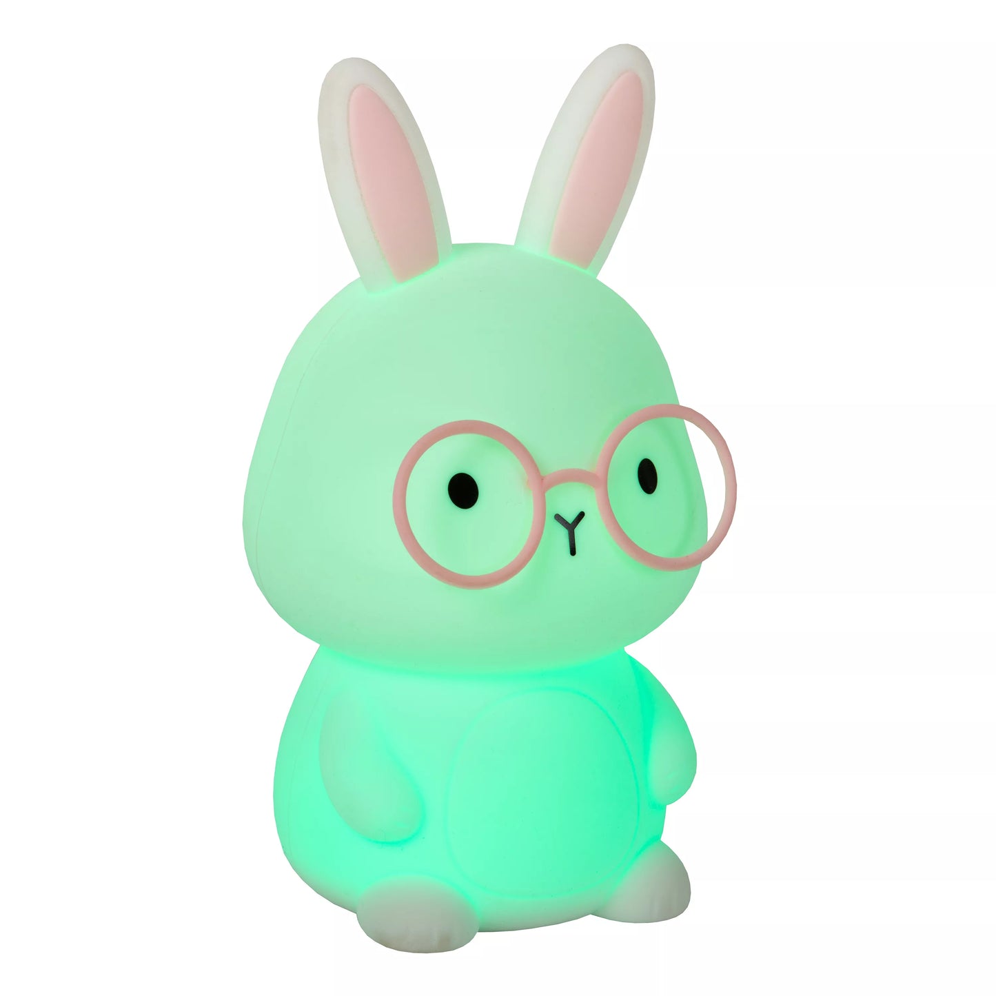 Lucide PINCHA RABBIT - Rechargeable Table lamp Children - Battery pack- LED 3 StepDim - Rgb - White | Essential