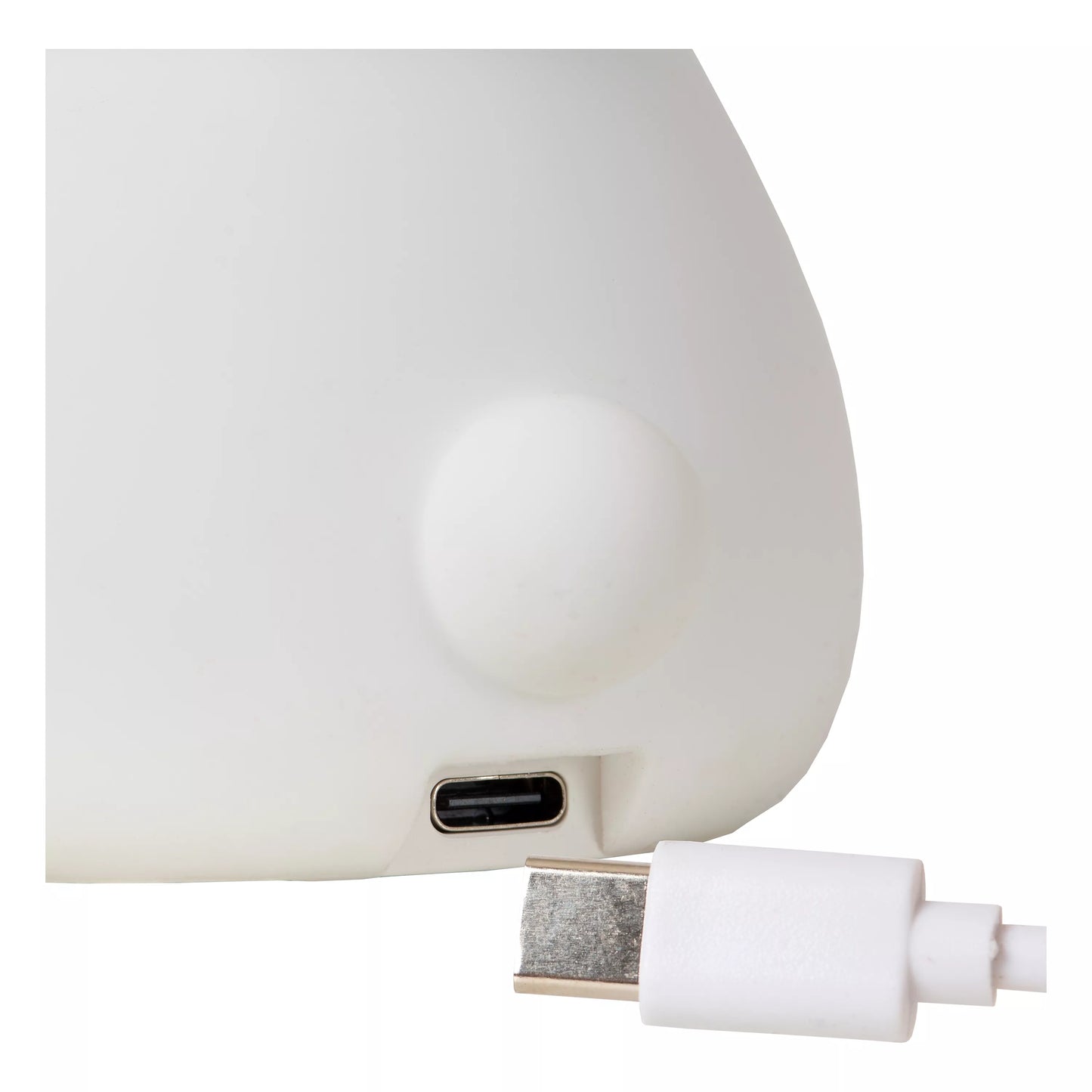Lucide PINCHA RABBIT - Rechargeable Table lamp Children - Battery pack- LED 3 StepDim - Rgb - White | Essential
