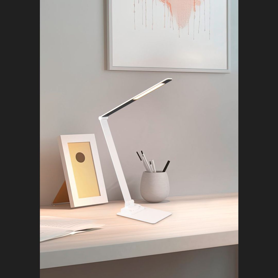 Travis  - Table lamp - White Matt - Trio