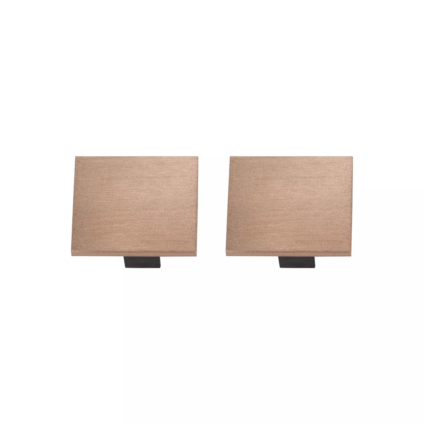Lucide Premium LINIAL End cap - 1-Circuit lighting system - Smart - 48V Track - Set of 2 - Champagne