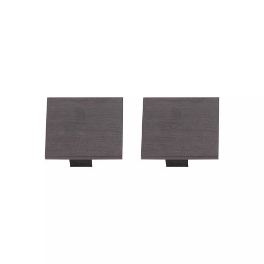 Lucide Premium LINIAL End cap - 1-Circuit lighting system - Smart - 48V Track - Set of 2 - Satin Gun Metal