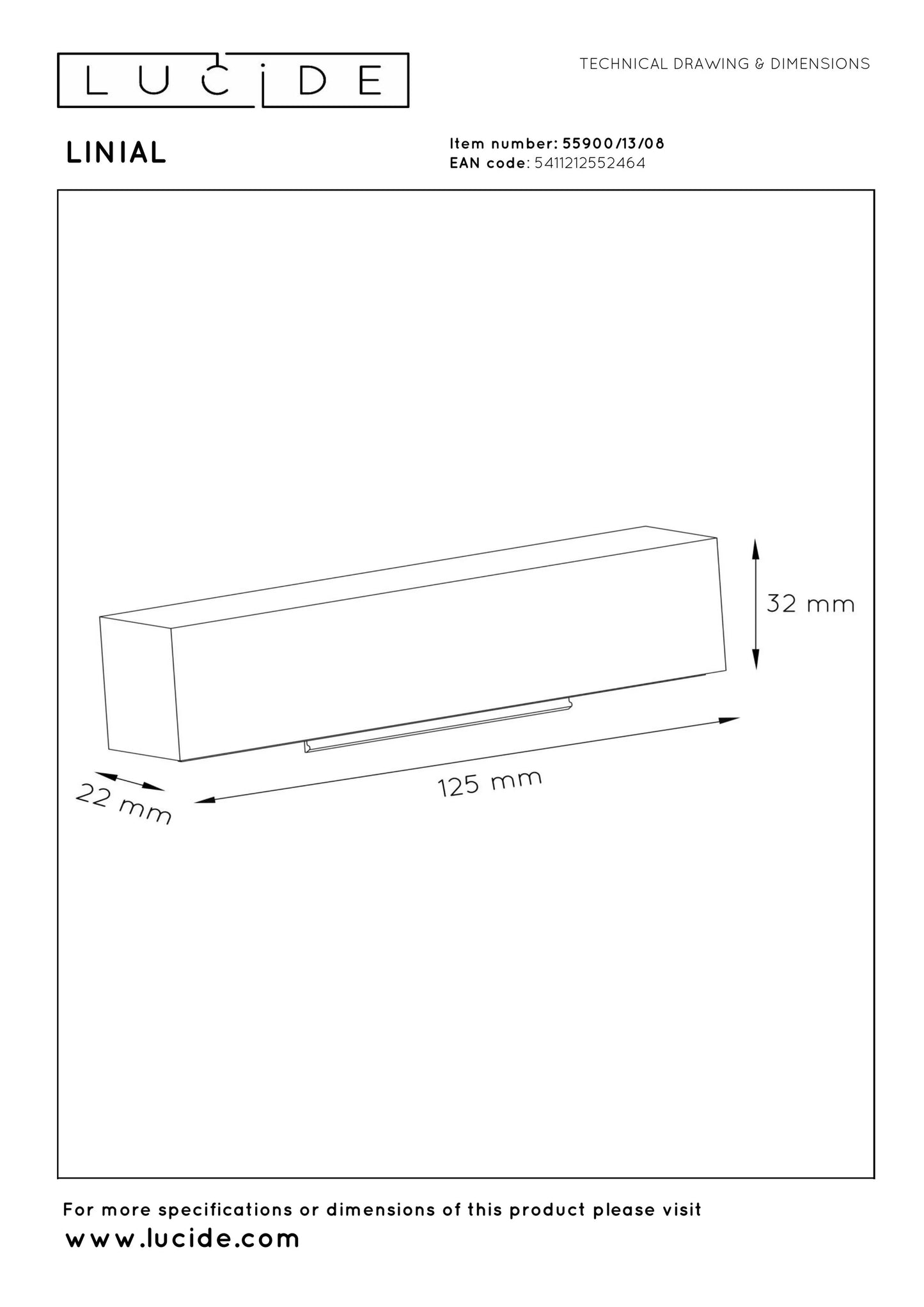 Lucide Premium LINIAL Connection box & Terminal block - 1-Circuit lighting system - Smart - 48V Track - Satin Gun Metal