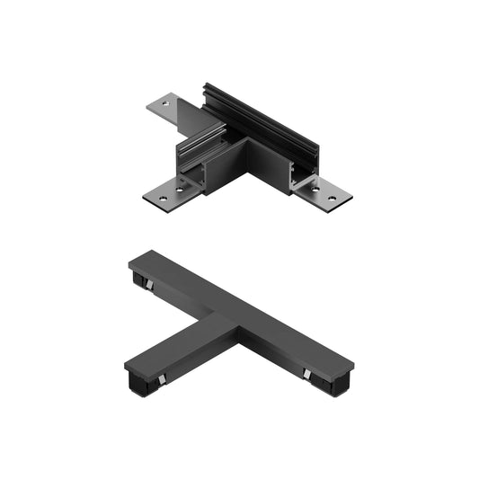 Lucide Premium LINIAL T-connector - 1-Circuit lighting system - Smart - 48V Track - Satin Gun Metal