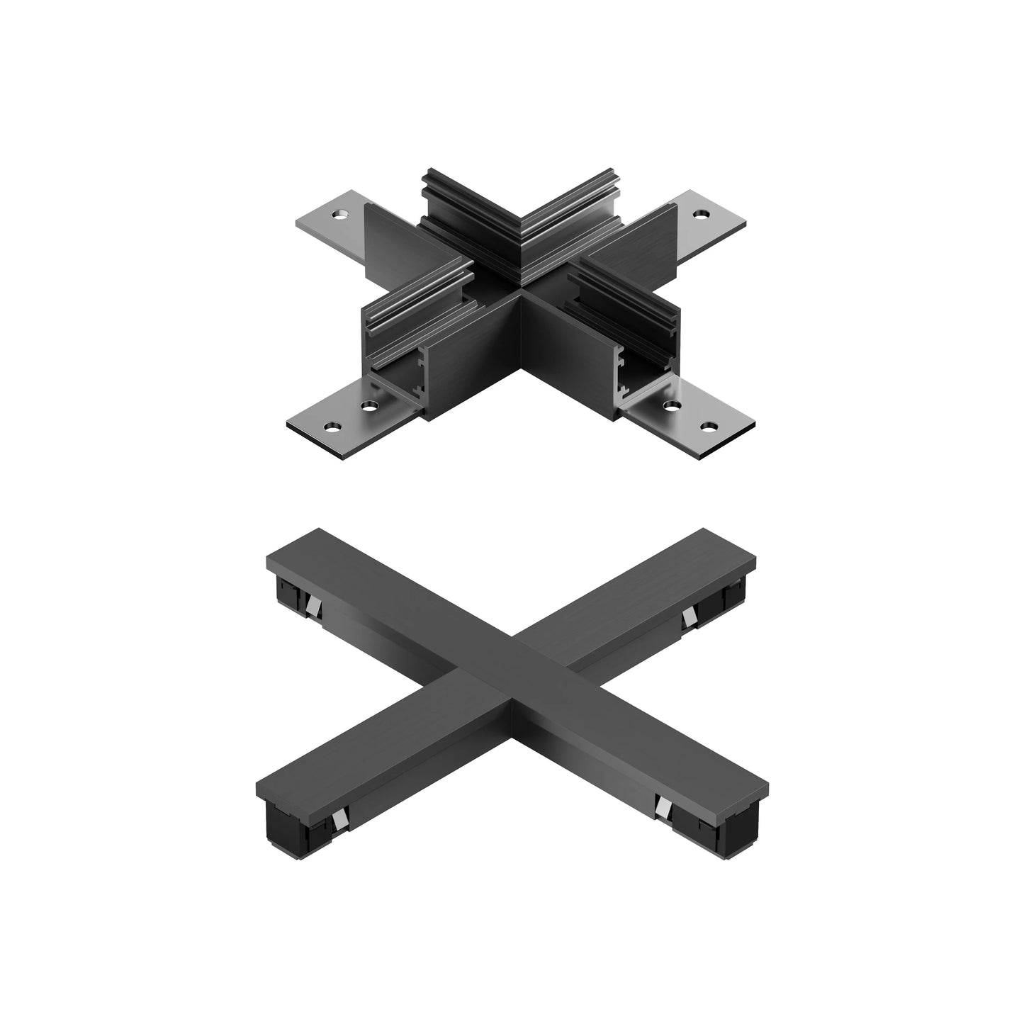 Lucide Premium LINIAL X-connector - 1-Circuit lighting system - Smart - 48V Track - Satin Gun Metal