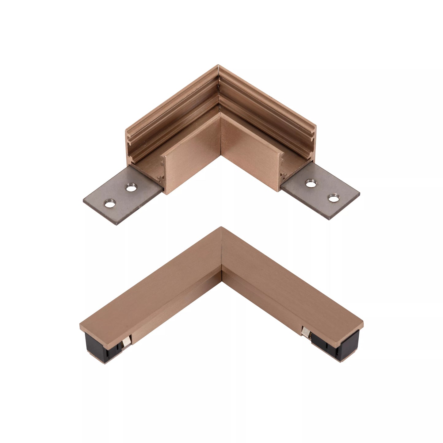 Lucide Premium LINIAL L - Connector & Corner Horizontal - 1-Circuit lighting system - Smart - 48V Track - Champagne