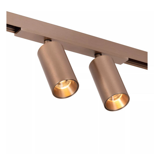 Lucide Premium LINIAL MOXX - 1-Circuit lighting system/ Smart Rail Lighting - Smart - 48V Track - 2xLED -Champagne