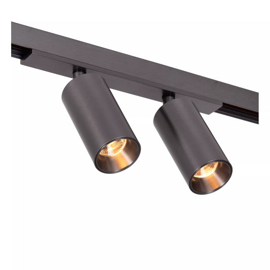 Lucide Premium LINIAL MOXX - 1-Circuit lighting system/ Smart Rail Lighting - Smart - 48V Track - 2xLED - Satin Gun Metal