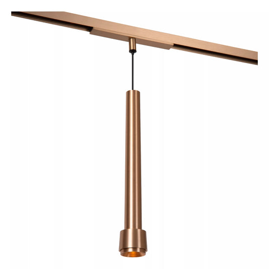 Lucide Premium LINIAL TUBIZ pendant - 1-Circuit lighting system/ Smart Rail Lighting - Smart - 48V Track - 1xLED -Champagne