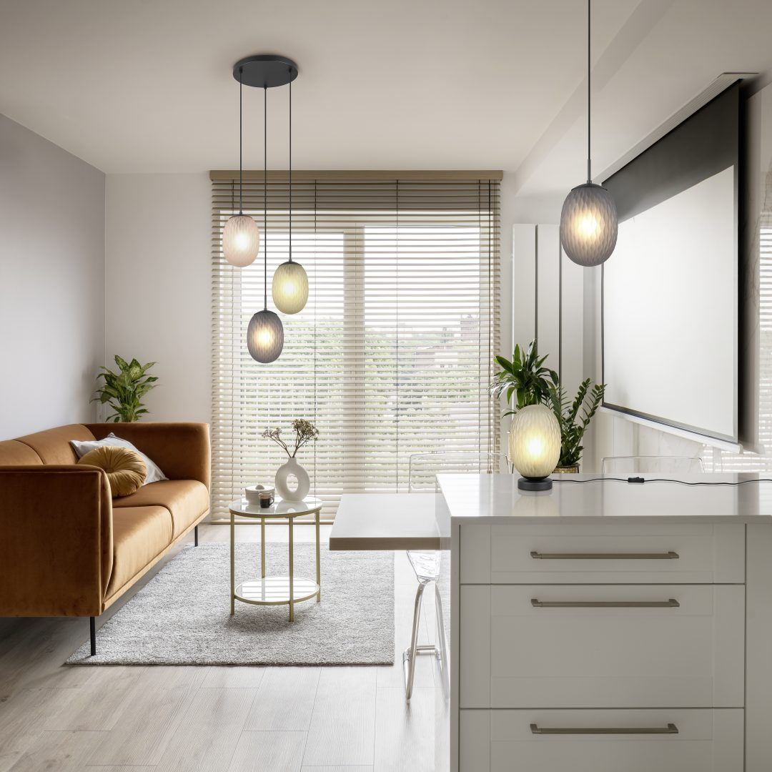 Facette - Table Lamp - Green - Trio - 564200115