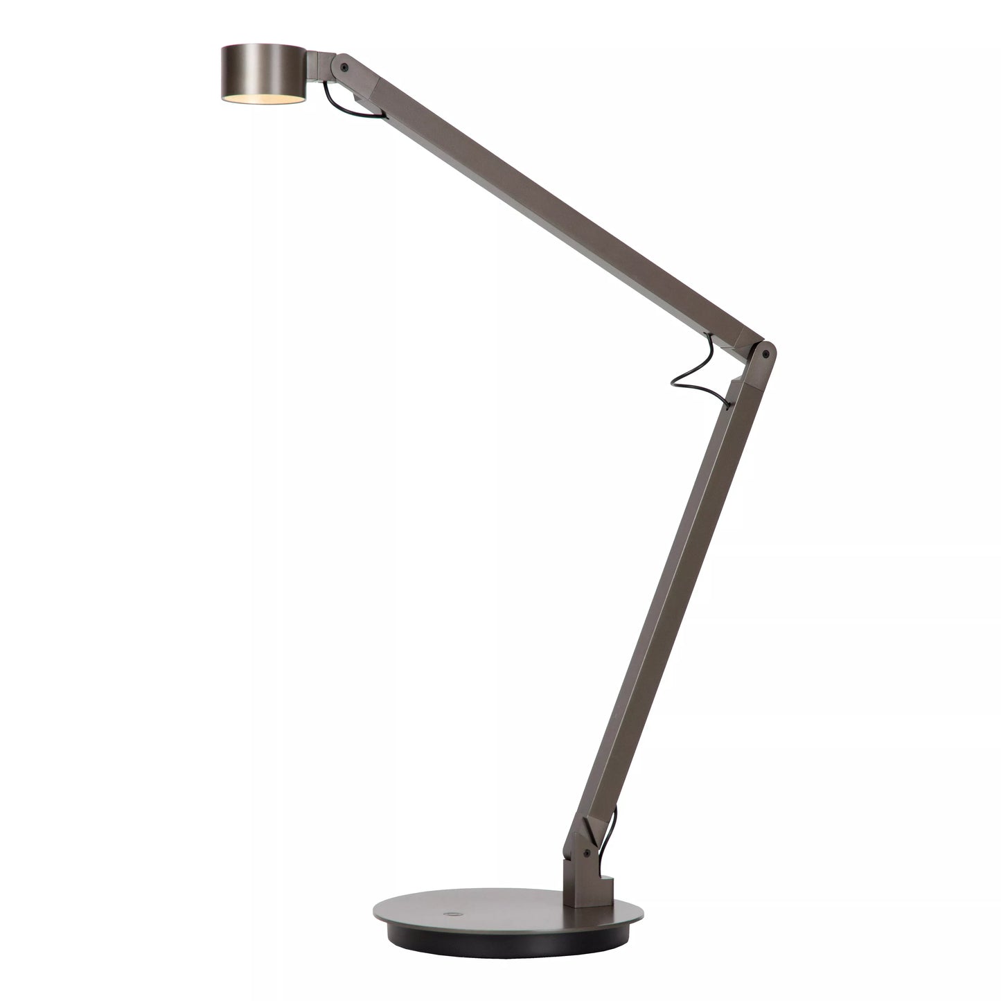 Lucide OGDEN - Desk lamp- LED 3 StepDim - 1x7W 3000K - Grey iron | Premium