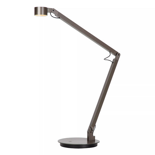 Lucide OGDEN - Desk lamp- LED 3 StepDim - 1x7W 3000K - Grey iron | Premium