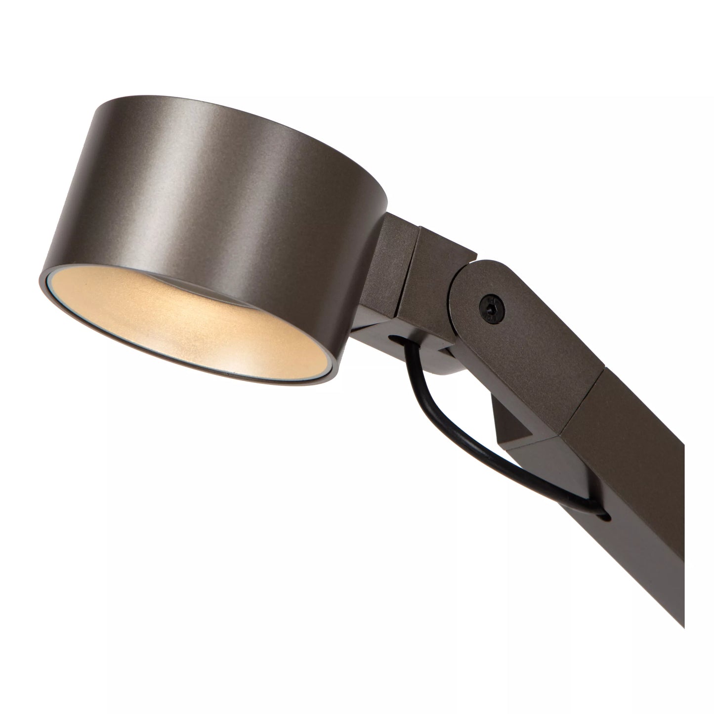 Lucide OGDEN - Desk lamp- LED 3 StepDim - 1x7W 3000K - Grey iron | Premium