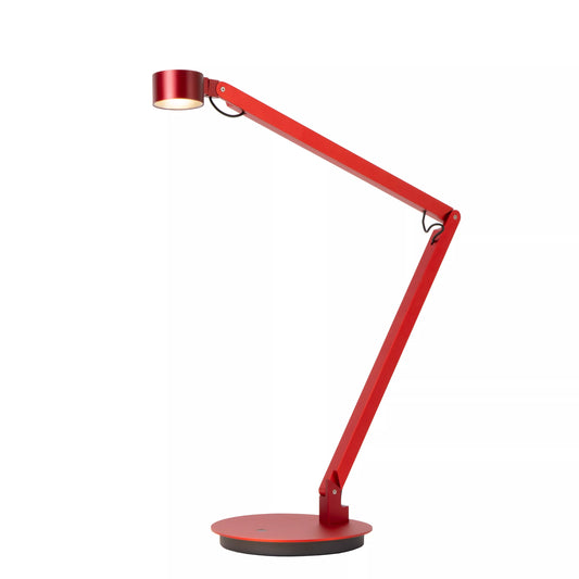 Lucide OGDEN - Desk lamp- LED 3 StepDim - 1x7W 3000K - Red | Premium