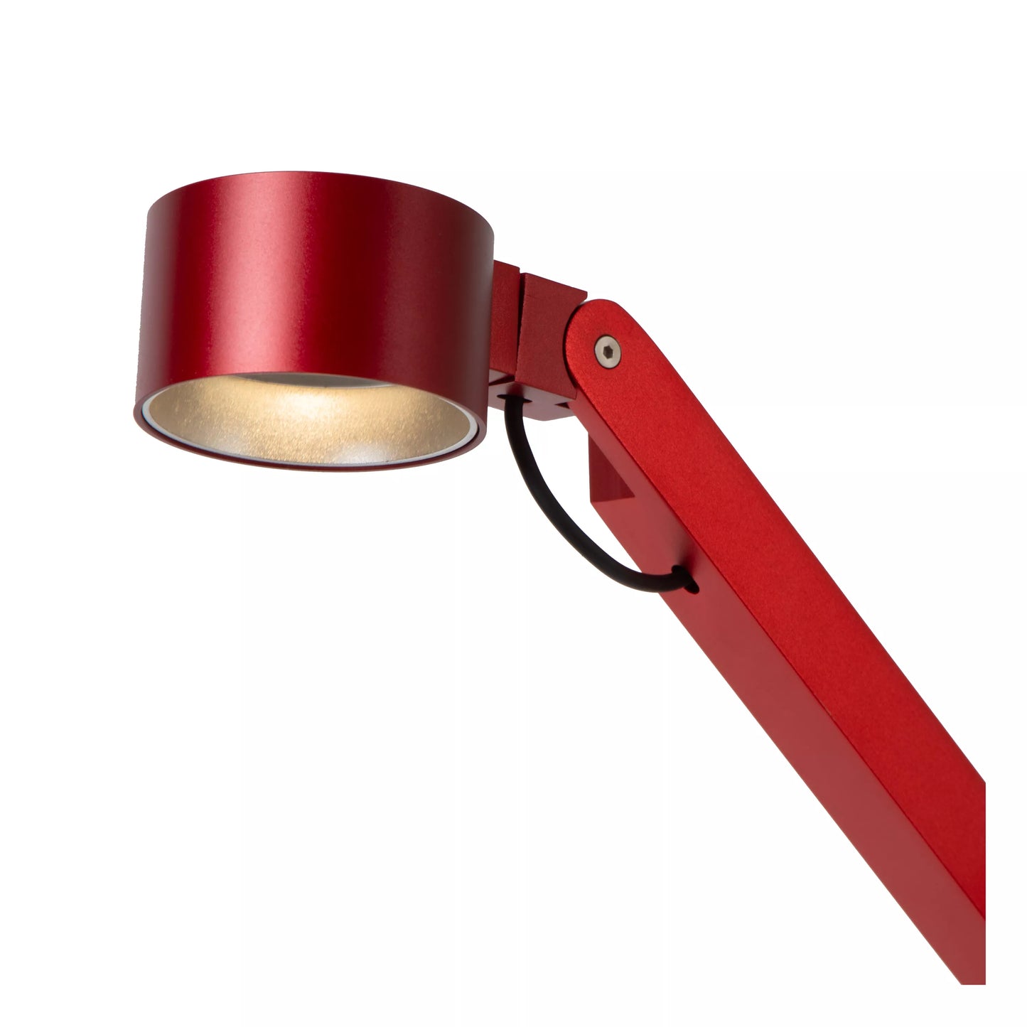 Lucide OGDEN - Desk lamp- LED 3 StepDim - 1x7W 3000K - Red | Premium