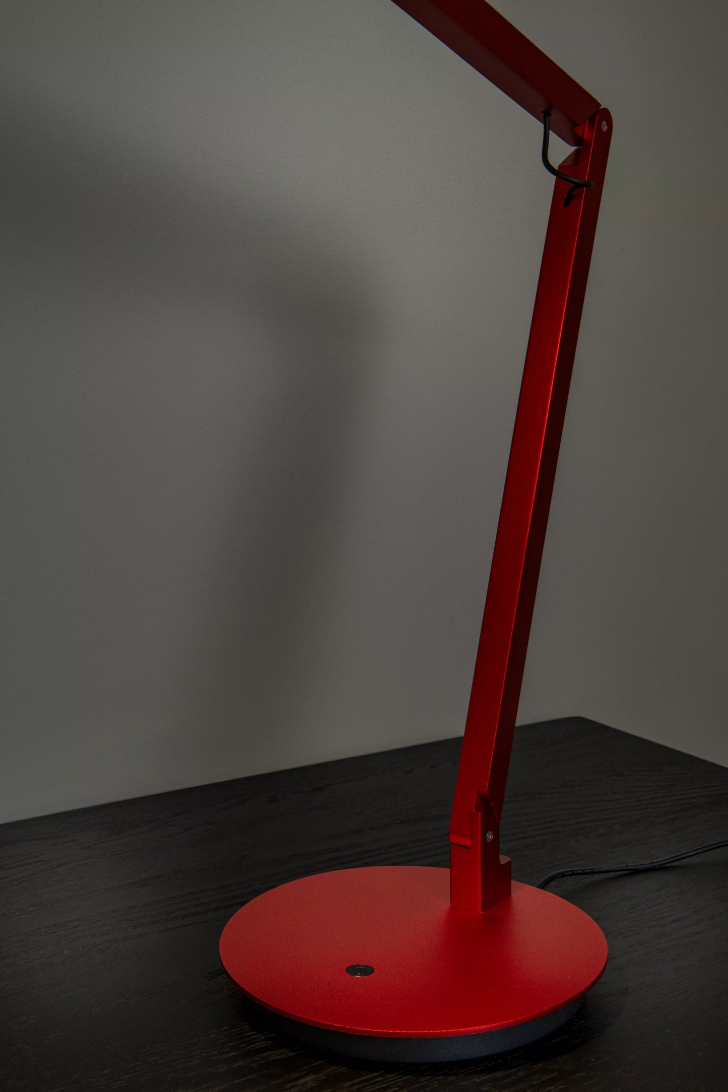 Lucide OGDEN - Desk lamp- LED 3 StepDim - 1x7W 3000K - Red | Premium