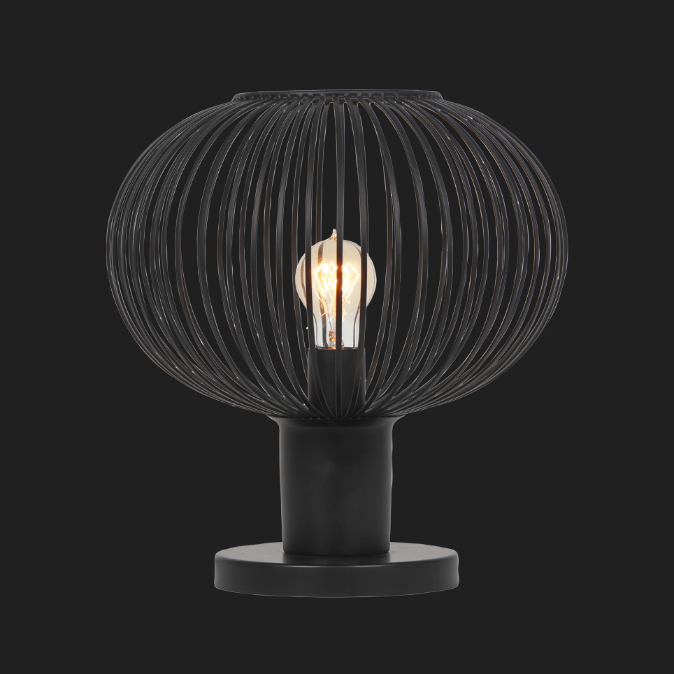 Gila - Table Lamp - Black Matt - Trio - 565790132