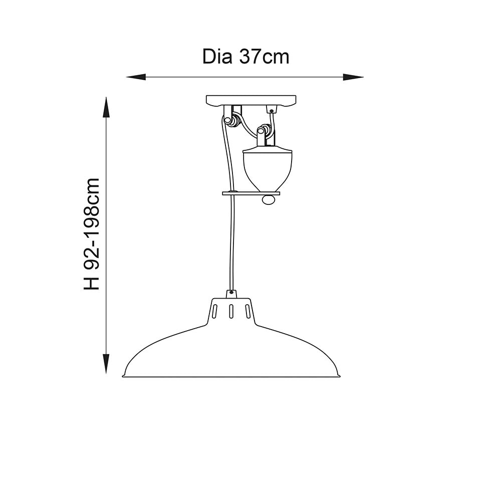 Polka Rise & fall pendant