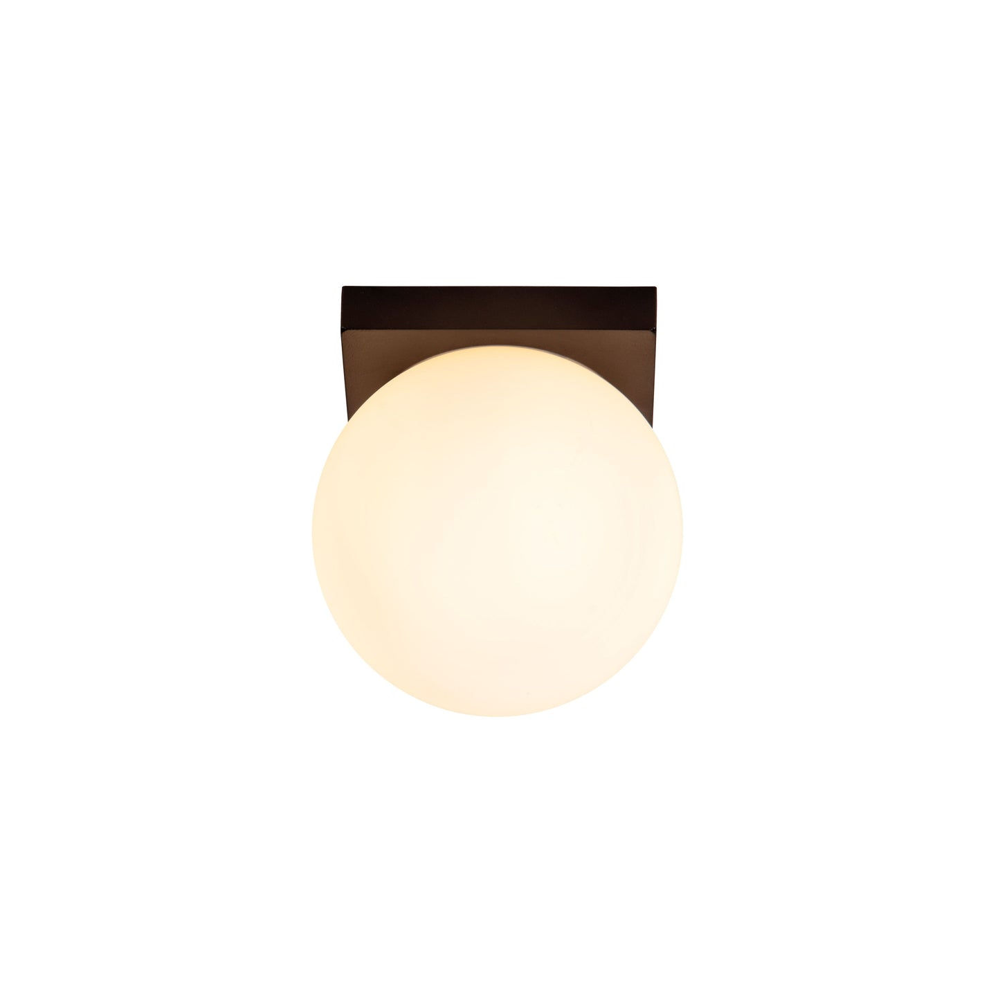 Lucide TASSA - Wall light Bathroom - Ø 13,5 cm - LED Dim. - 1x9,6W 1800K/3000K - Black