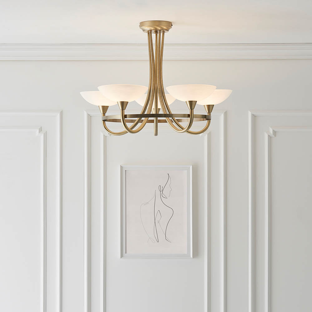 Cagney 5lt semi flush