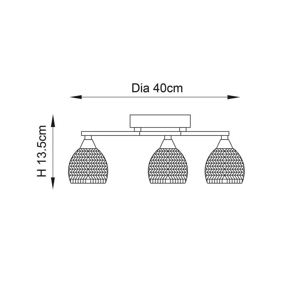 Boyer 3lt semi flush