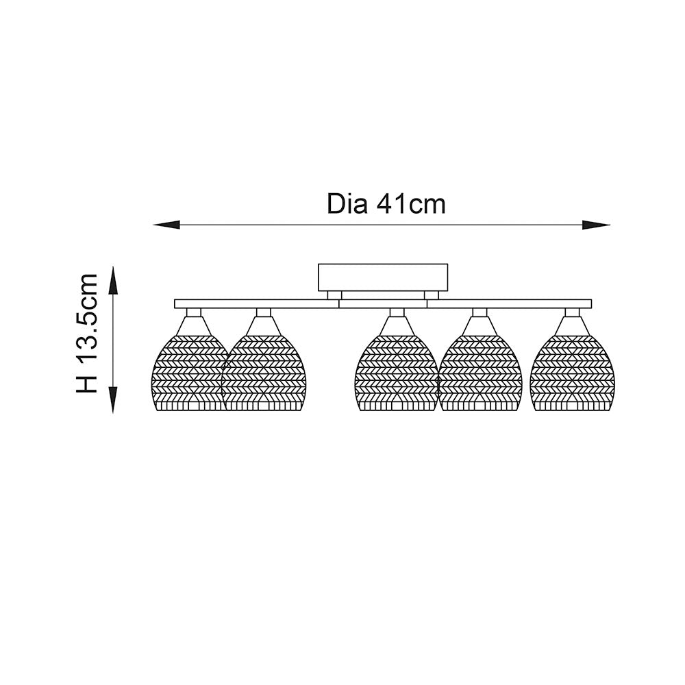 Boyer 5lt semi flush