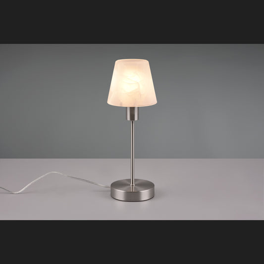 Luis Ii  - Table lamp - White Brushed - Trio