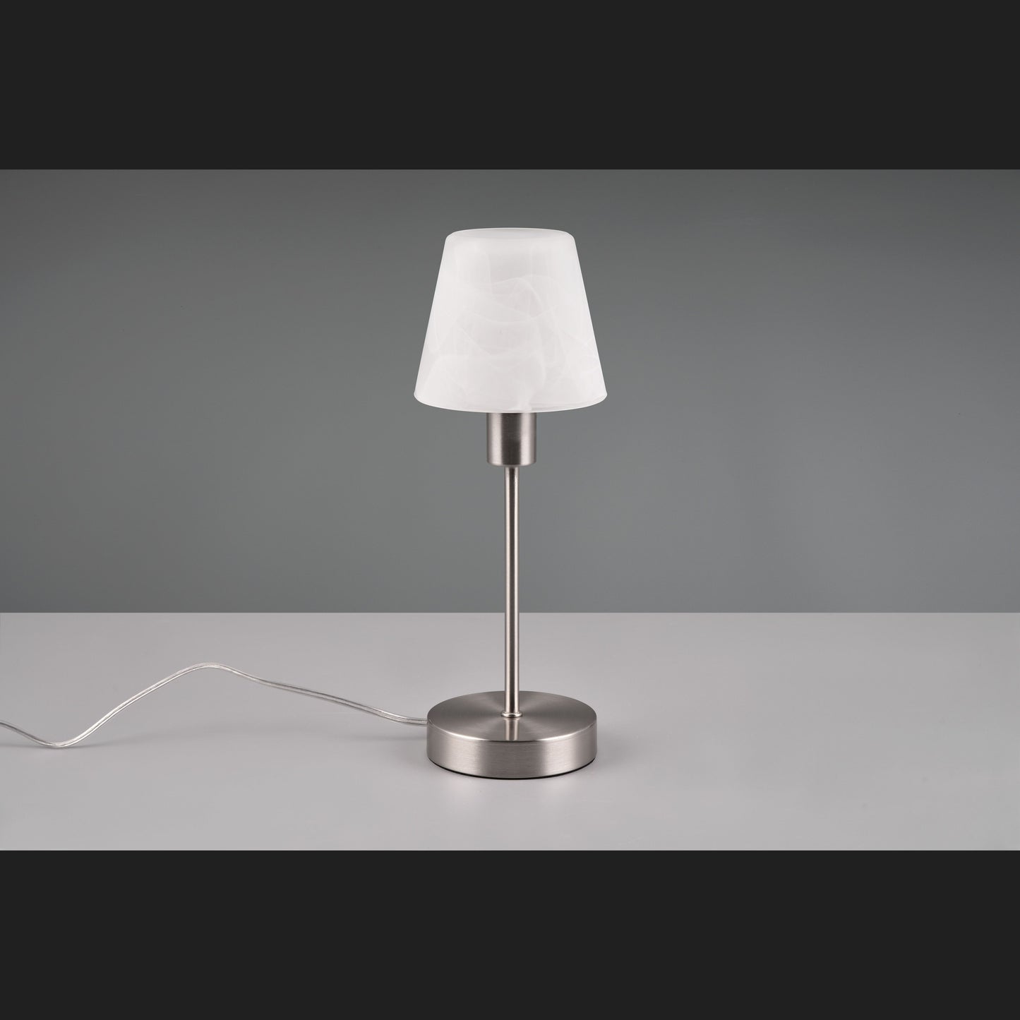 Luis Ii  - Table lamp - White Brushed - Trio