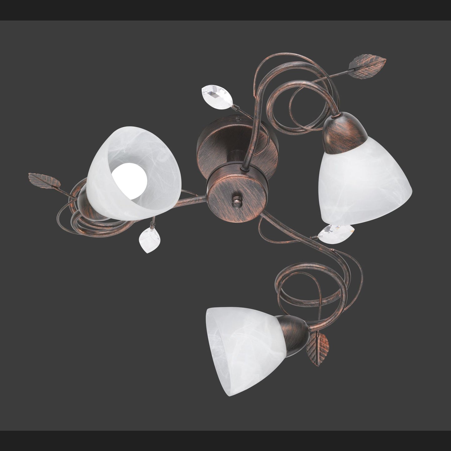 Traditio  - Ceiling lamp - Alabaster Coloured - Trio