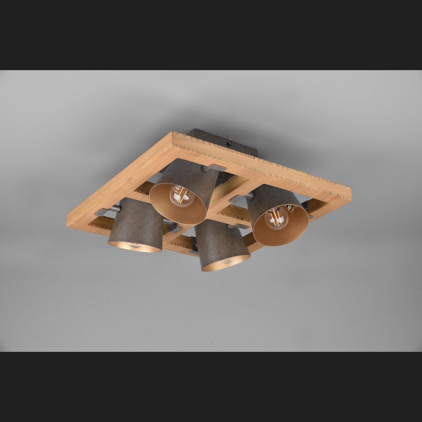 Bell  - Ceiling lamp - Nickel Antique - Trio