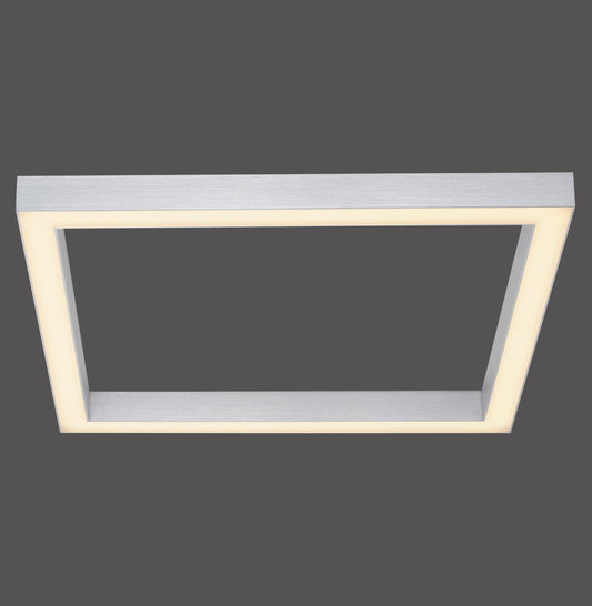 Pure Lines Square - Ceiling Light - Aluminium - By Paul Neuhaus - (6022-95)