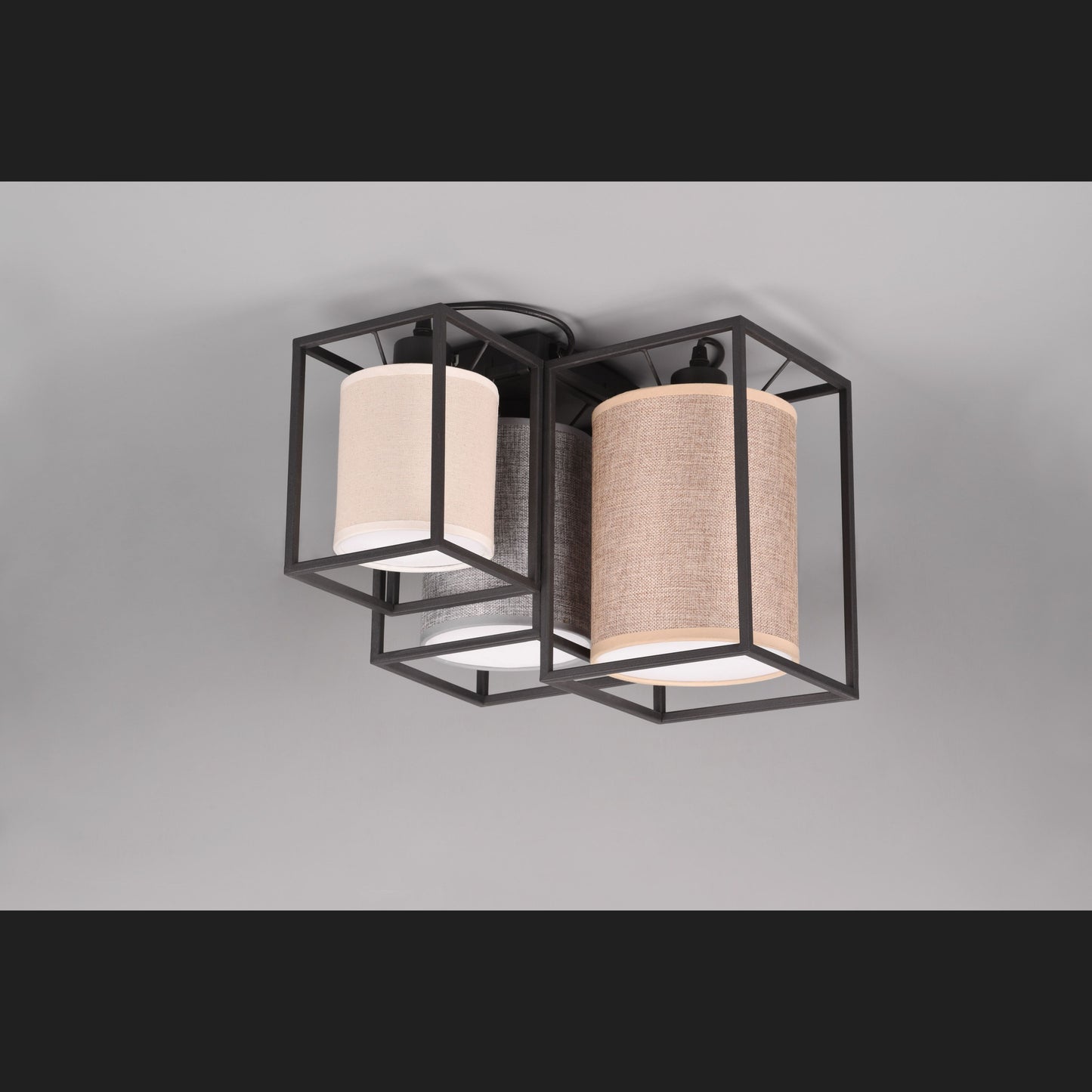 Ross  - Ceiling lamp - Brown - Trio