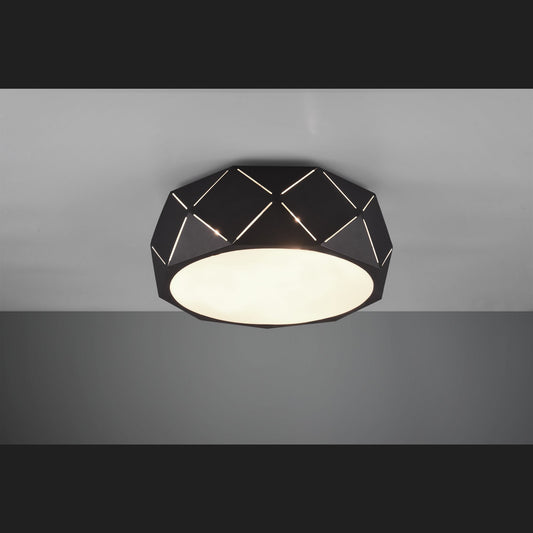 Zandor  - Ceiling lamp - Black Matt - Trio
