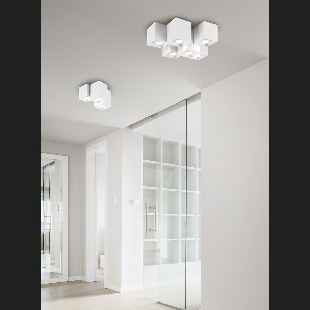 Fernando  - Ceiling lamp - White Matt - Trio