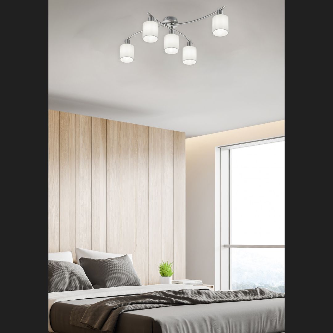 Garda  - Ceiling lamp - White - Trio