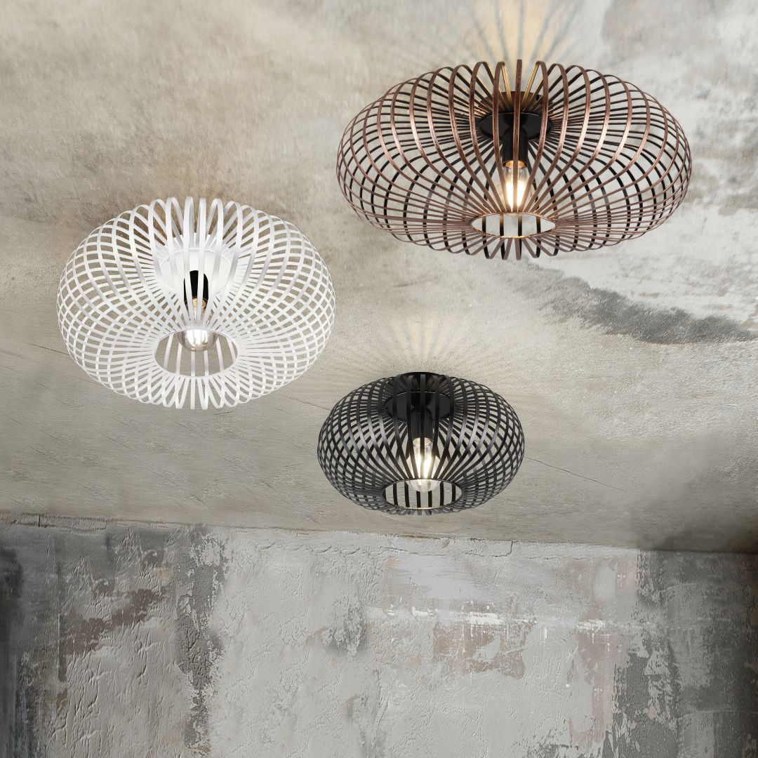 Johann  - Ceiling lamp - Antique Grey - Trio