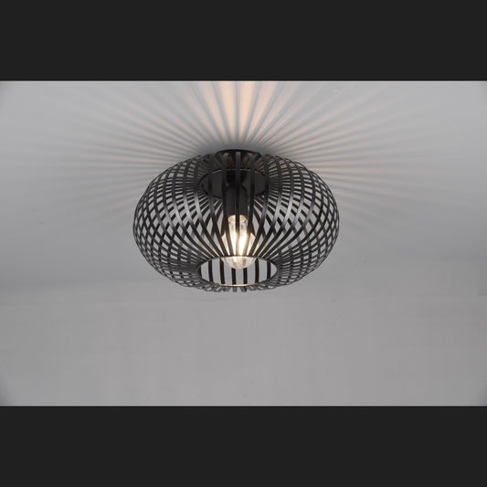 Johann  - Ceiling lamp - Black Matt - Trio