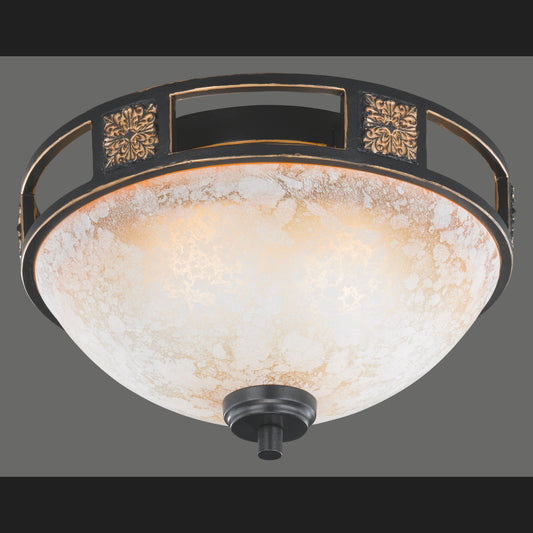 Quinta  - Ceiling lamp - Alabaster Coloured - Trio